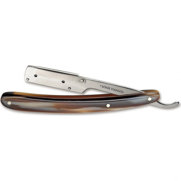 Бритва-шаветка Boker Pro Barberette Horn