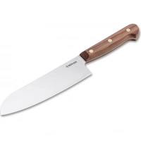 Кухонный нож Boker Cottage-Craft Santoku, сталь С75, рукоять дерево купить в Тюмени