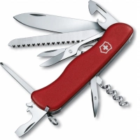 Мультитул Victorinox Outrider, сталь X50CrMoV15, рукоять нейлон, красный купить в Тюмени