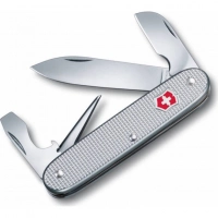 Нож перочинный Victorinox Alox 0.6221.26 58 мм 5 функций алюминиевая рукоять серебристый купить в Тюмени