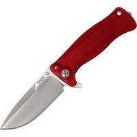 Нож складной LionSteel SR11A RS RED, сталь Uddeholm Sleipner® Satin Finish, рукоять алюминий (Solid®), красный купить в Тюмени