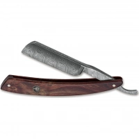 Опасная бритва Boker Damascus Curly Birch 6/8, сталь дамаск, рукоять коричневая береза купить в Тюмени