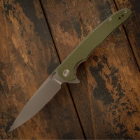 Складной нож CJRB Briar, сталь D2, Green G10 купить в Тюмени