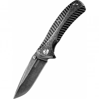 Складной нож Starter KERSHAW 1301BW, сталь 4Cr14 с покрытием BlackWash™, рукоять нержавеющая сталь купить в Тюмени