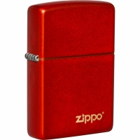 Зажигалка Classic Metallic Red ZIPPO с логотипом Zippo купить в Тюмени