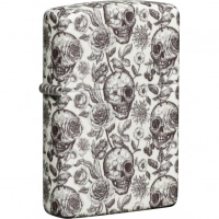 Зажигалка Skeleton Glow in the Dark Green ZIPPO купить в Тюмени