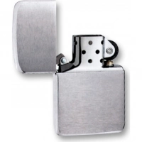 Зажигалка ZIPPO 1941 Replica™ с покрытием Brushed Chrome, латунь/сталь, серебристая, 36x12x56 мм купить в Тюмени